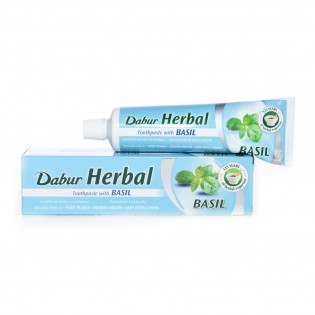 Dabur Herbal Basil Toothpaste 150g