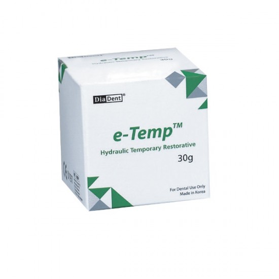 E-TEMP Hydraulic Temporary Restorative Material 30g