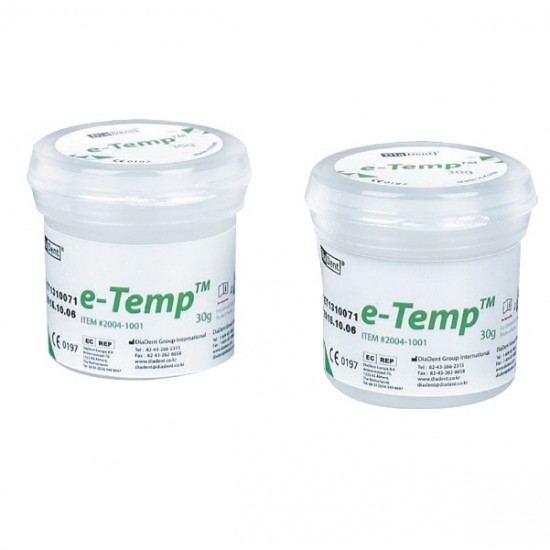 E-TEMP Hydraulic Temporary Restorative Material 30g