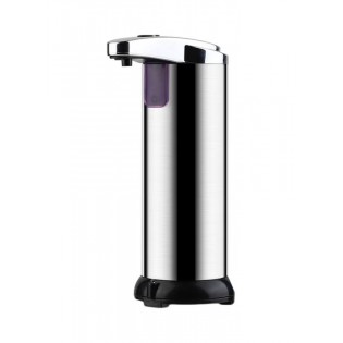 Automatic Infrared Soap Dispenser Silver/Black 250ml