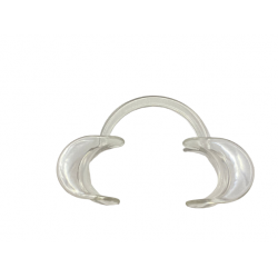 Lip Retractor Plastic C Shape Autoclavable Clear - 24 Pieces