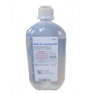 Water for Injection Bp 1 Carton 500ml