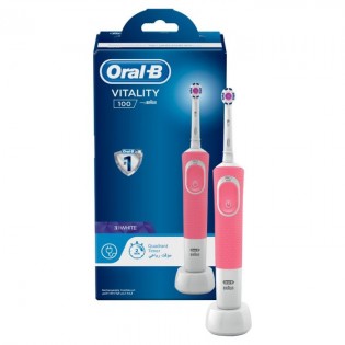 Oral-B Toothbrush Vitality 100 3D White Pink Color