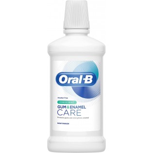 Oral-B Gum & Enamel Care Fresh Mint Mouthwash 500 Ml
