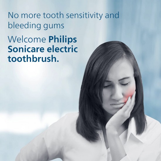 +Philips Sonicare CleanCare فرشاة كهربائية بتقنية الاهتزازات الصوتية