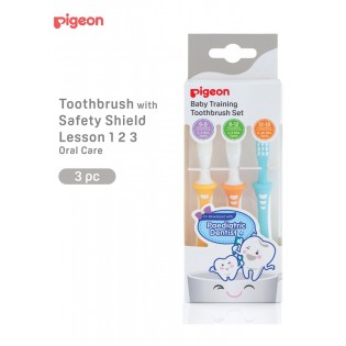 Pigeon Baby Training Toothbrush Set 3 pcs