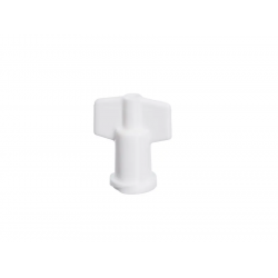 Luer Lock Caps, White, PK/20