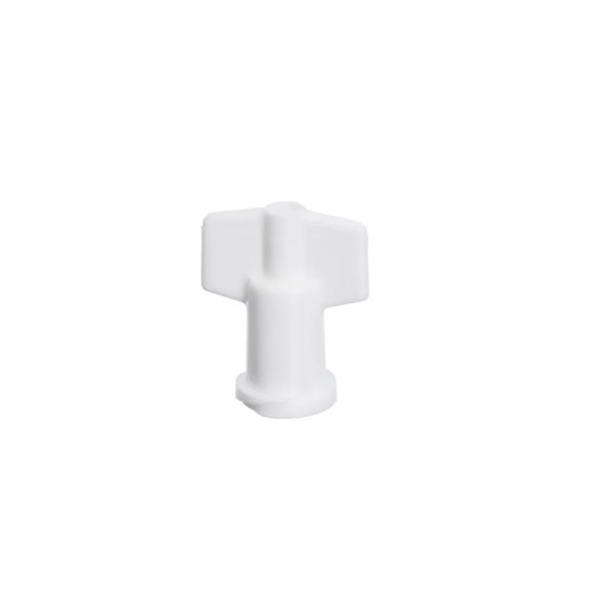 Luer Lock Caps, White, PK/20