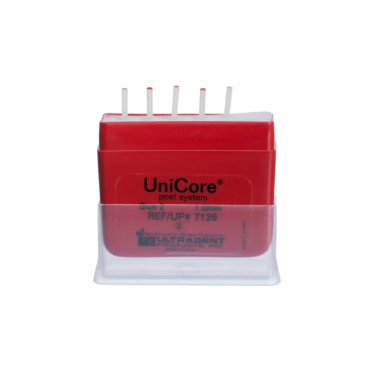 UniCore Post Size #2 (1.0mm) Red Refill, PK/5